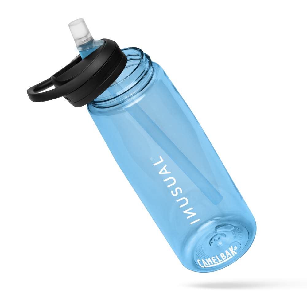 Botella de agua deportiva